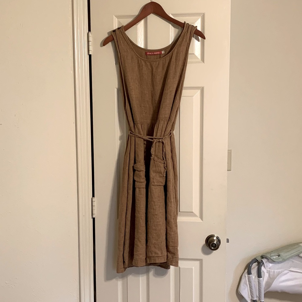Pyne & Smith XXL Linen Pinafore